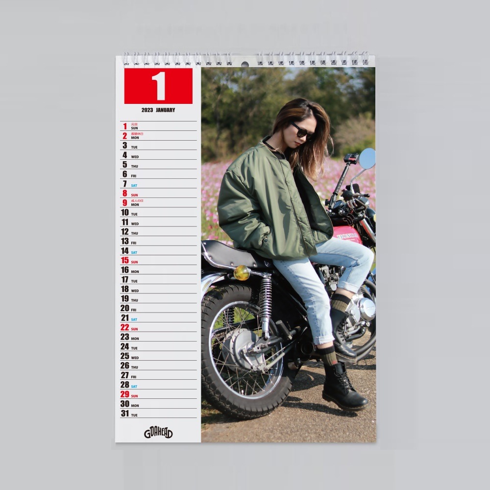 Ayarider Photo Calendar 2023 & STICKER SET [GOAHEAD/ゴーアヘッド]