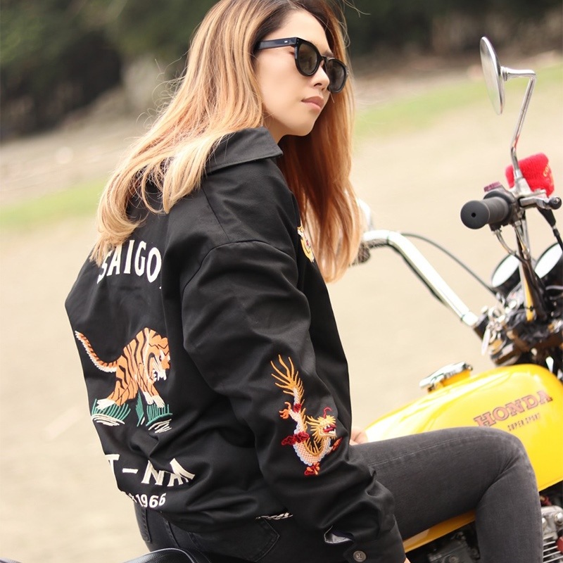 COTTON VIETNAM JACKET(TIGER) [HOUSTON/ヒューストン] | BRAND 