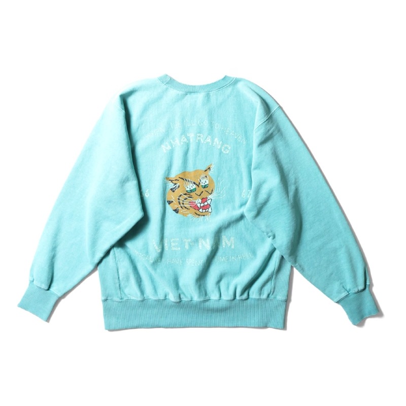 PIGMENT R/V SWEAT SHIRT (VIETNAM TIGER)