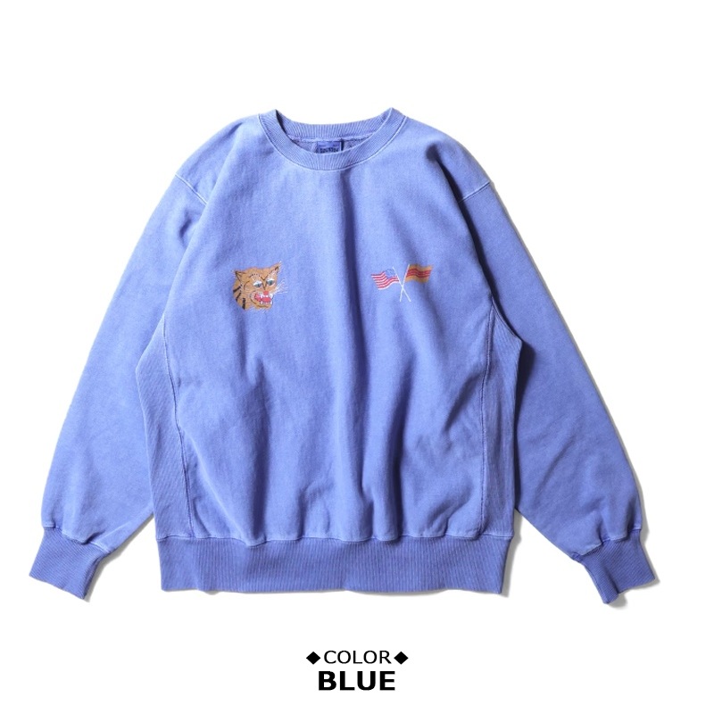 PIGMENT R/V SWEAT SHIRT (VIETNAM TIGER)