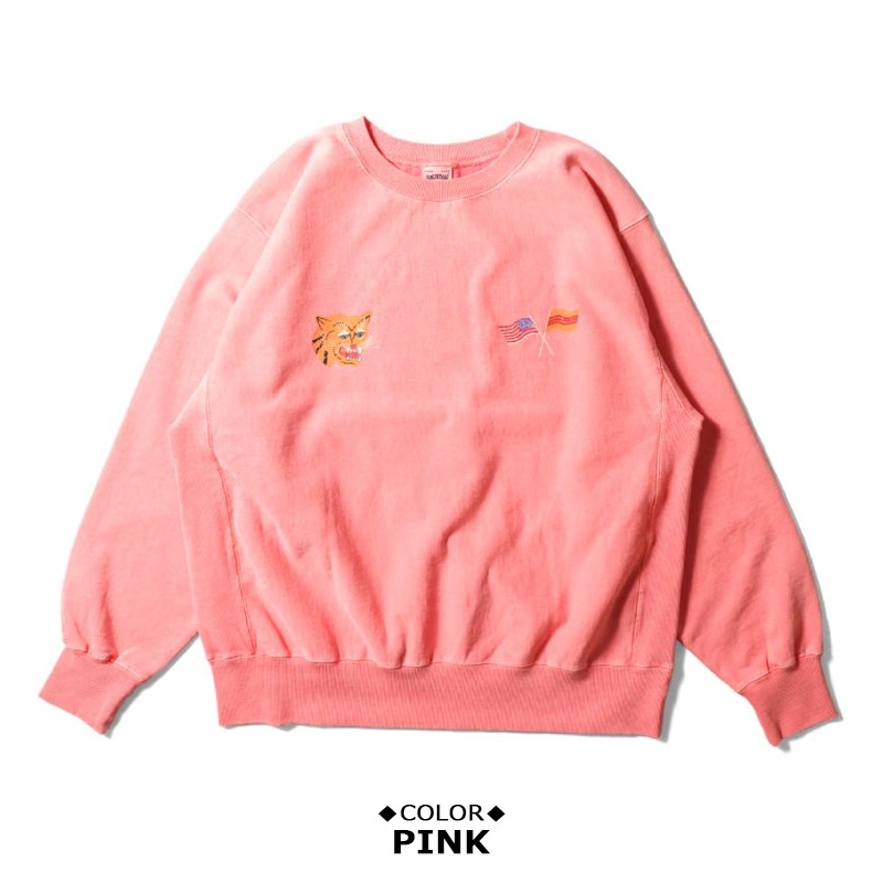 PIGMENT R/V SWEAT SHIRT (VIETNAM TIGER)