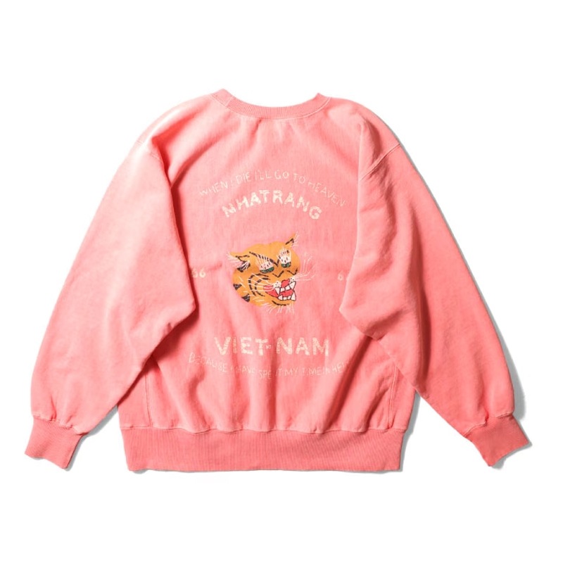PIGMENT R/V SWEAT SHIRT (VIETNAM TIGER)