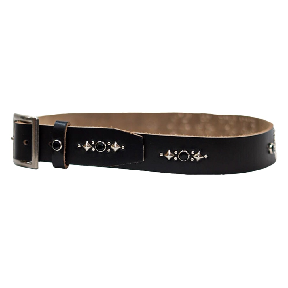 GO AHEAD LETTERING STUDS BELT