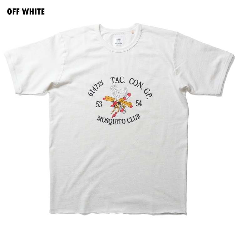 MESH C/N PRINT TEE (MOSQUITE CLUB)