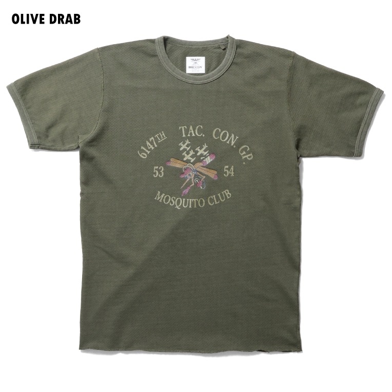 MESH C/N PRINT TEE (MOSQUITE CLUB)