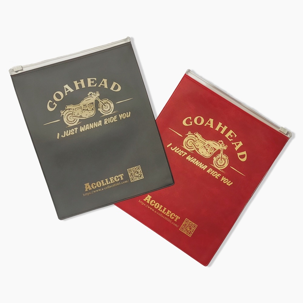「安全祈願」オリジナル車検証入れ [GOAHEAD/ゴーアヘッド]