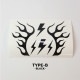 FIRE PATTERN STICKERS [GOAHEAD/ゴーアヘッド]