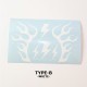 FIRE PATTERN STICKERS [GOAHEAD/ゴーアヘッド]