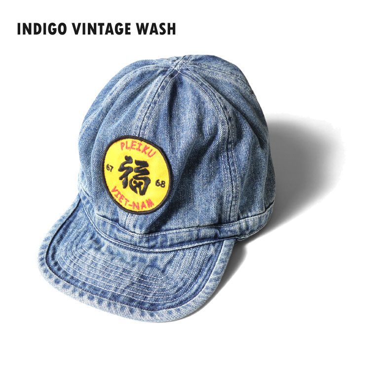 PATCH DENIM ARMY CAP(福)