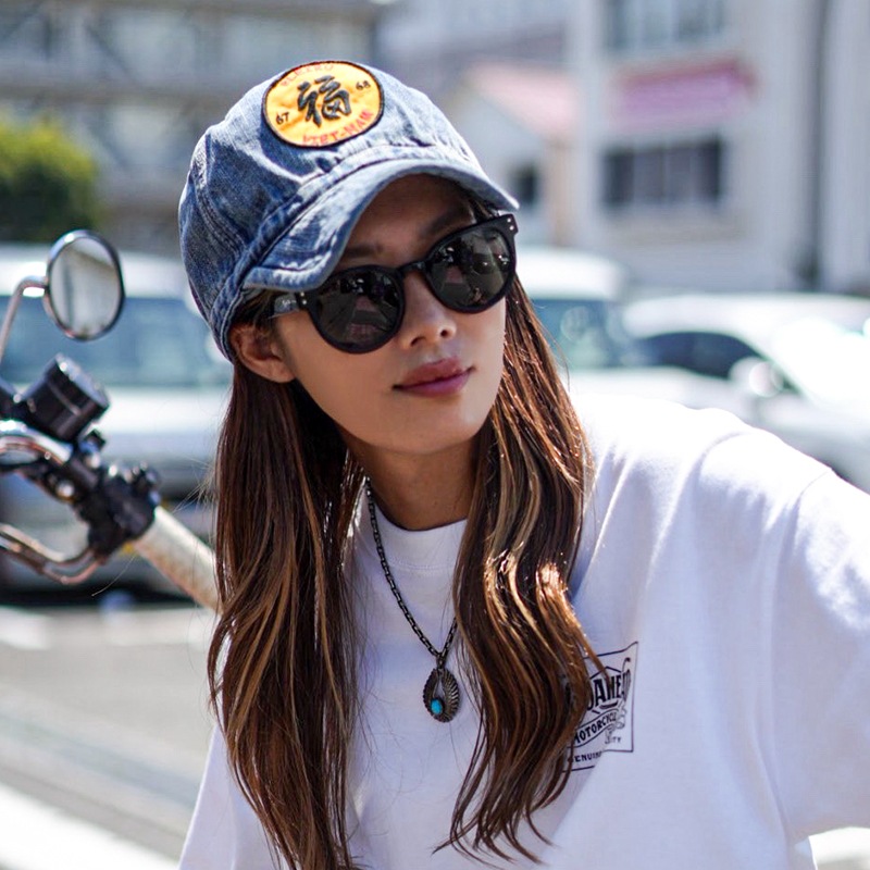 PATCH DENIM ARMY CAP(福)