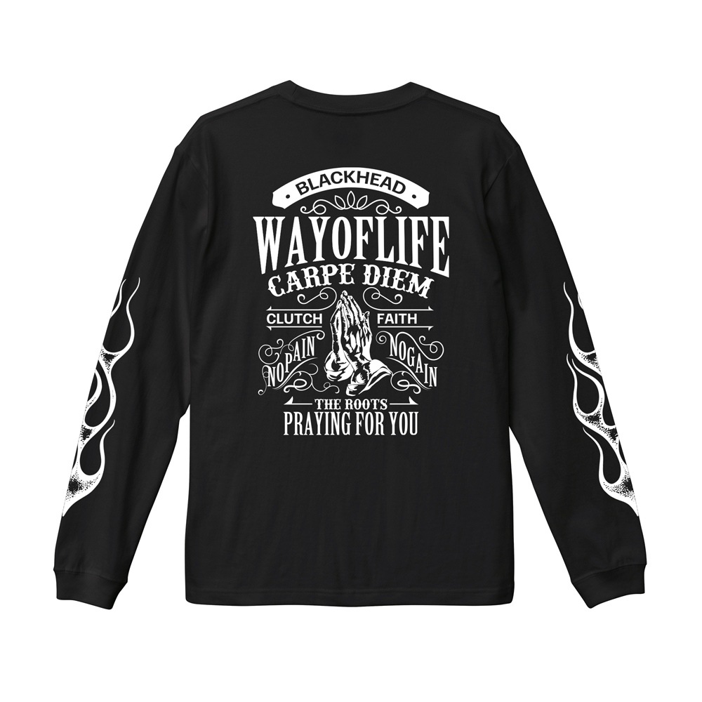 WAYOFLIFE FIRE L/S TEE