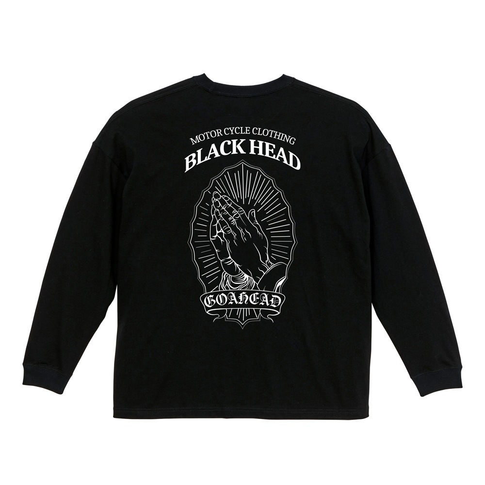 PRAY HAND BIG SILHOUETTE L/S TEE