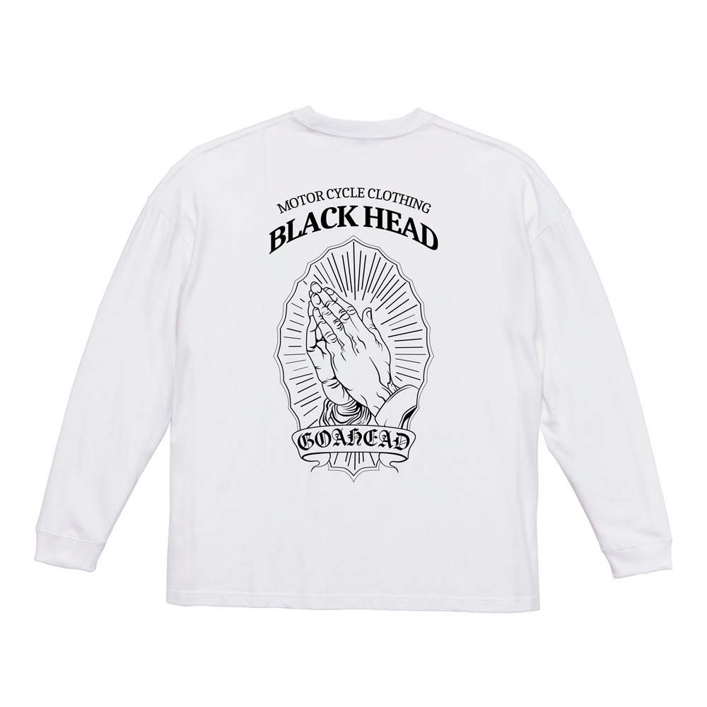 PRAY HAND BIG SILHOUETTE L/S TEE