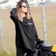 PRAY HAND BIG SILHOUETTE L/S TEE