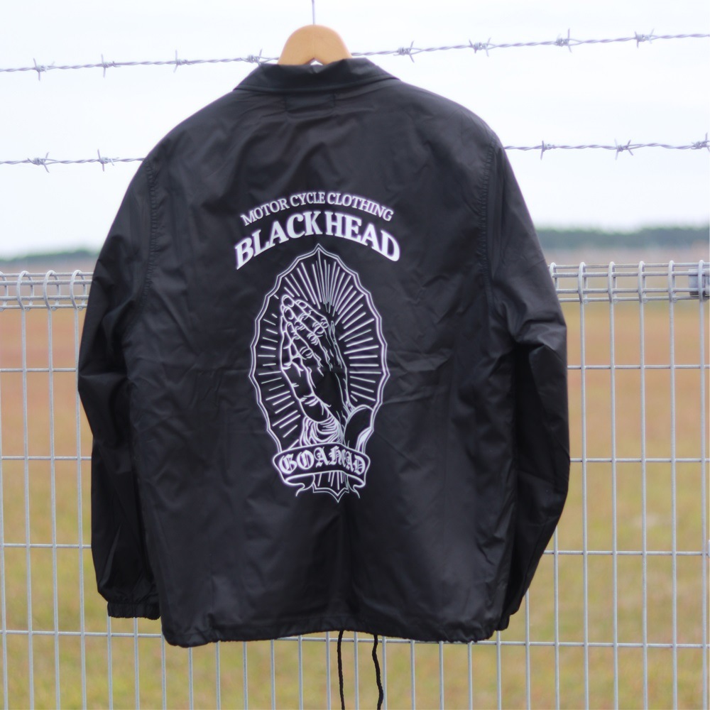 PRAY HAND BOA COACH JACKET [BLACK HEAD/ブラックヘッド]