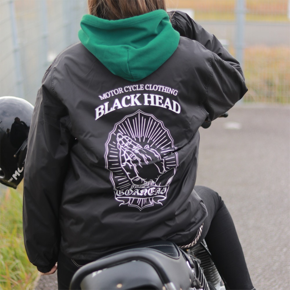 PRAY HAND BOA COACH JACKET [BLACK HEAD/ブラックヘッド]