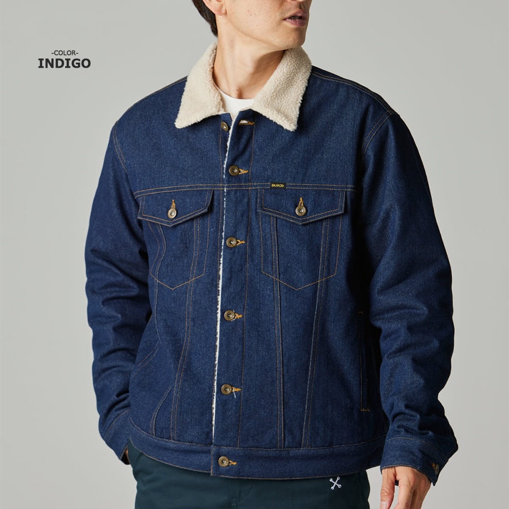ジャケット・アウター Marc Jacobs boa denim riders jacket S Marc Jacobs boa denim riders jacket S