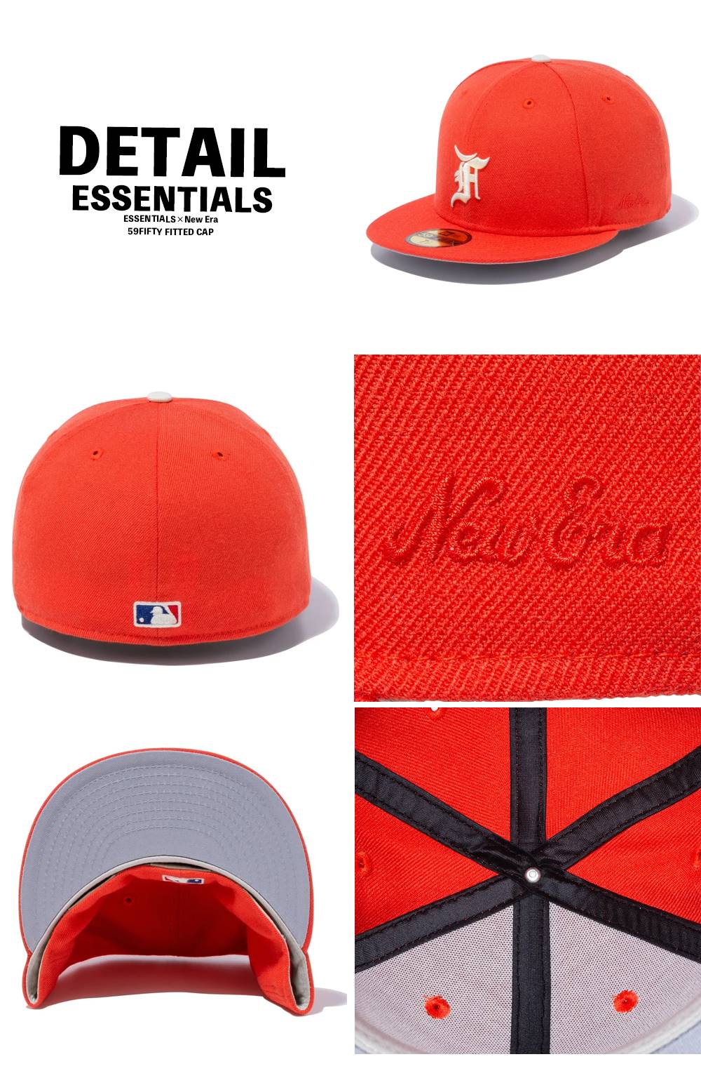 ESSENTIALS×New Era 59FIFTY FITTED CAP [ESSENTIALS/エッセンシャルズ