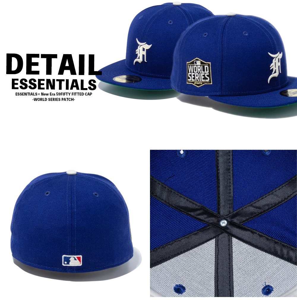 ESSENTIALS×New Era 59FIFTY FITTED CAP -WORLD SERIES PATCH- [ESSENTIALS/エッセンシャルズ]