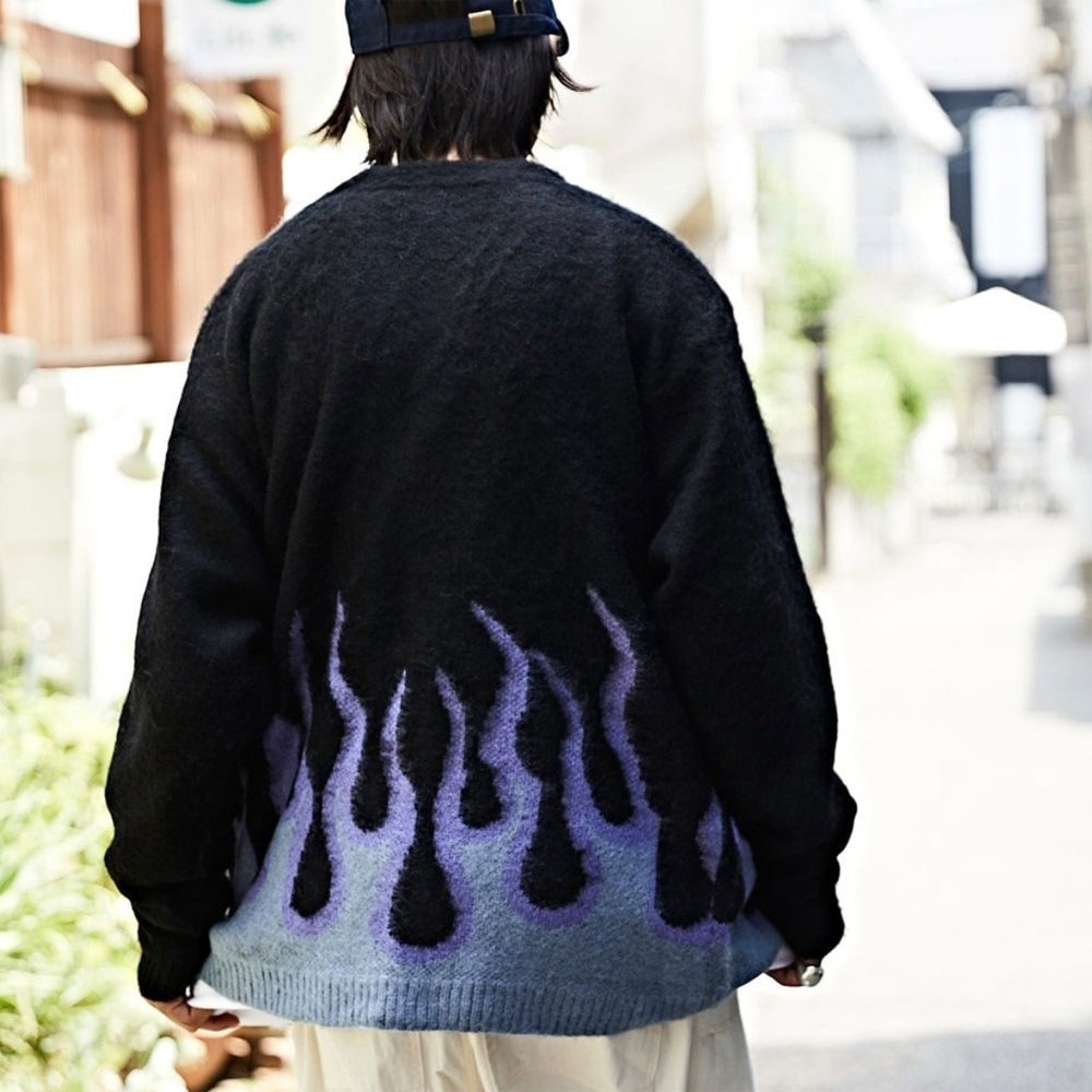 BIG SILHOUETTE MOHAIR TOUCH CARDIGAN [GOAHEAD/ゴーアヘッド]