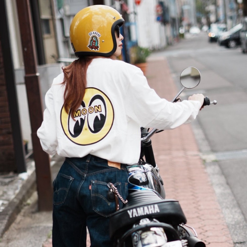 MOONEYES x DOGTOWN x BLUCO PRINT L/S TEE