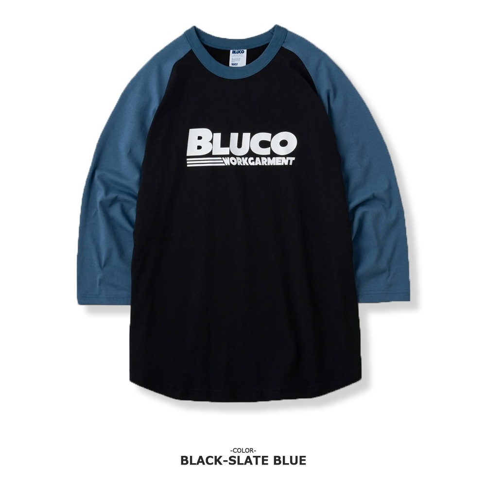 RAGLAN 3/4 TEE -BWG-