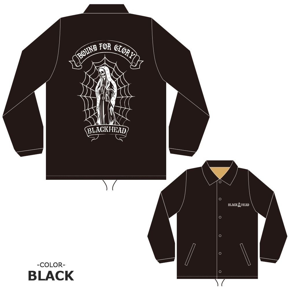 BOUND FOR GLORY BOA COACH JACKET [BLACK HEAD/ブラックヘッド]