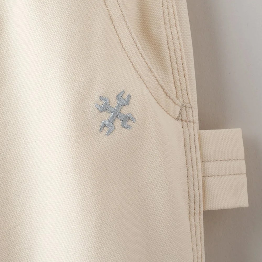 LIGHT CANVAS PAINTER SHORTS