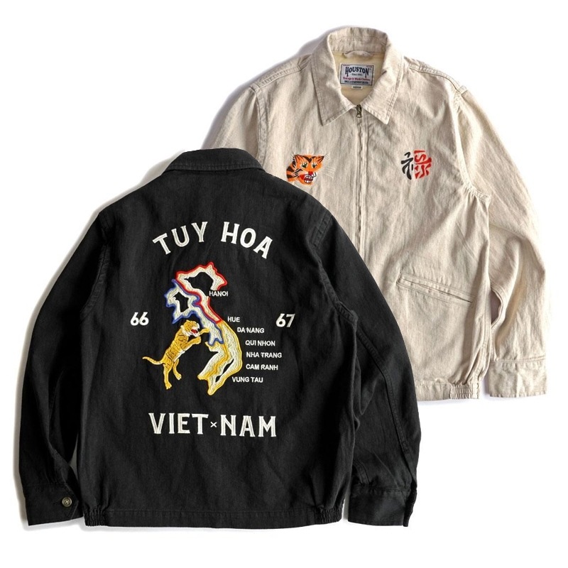 HOUSTON] COTTON LINEN ベトジャン(MAP) 新製品情報も満載 68.0%OFF
