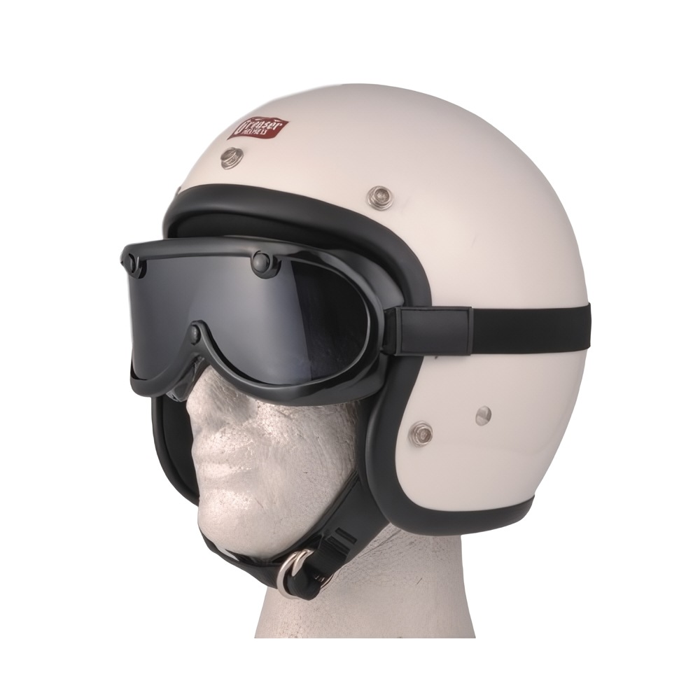 60's VINTAGE GOGGLE LEATHER 1inch