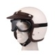 60's VINTAGE GOGGLE LEATHER 1inch
