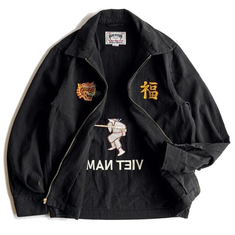 COTTON LINEN VIETNAM JACKET(PARACHUTE) [HOUSTON/ヒューストン