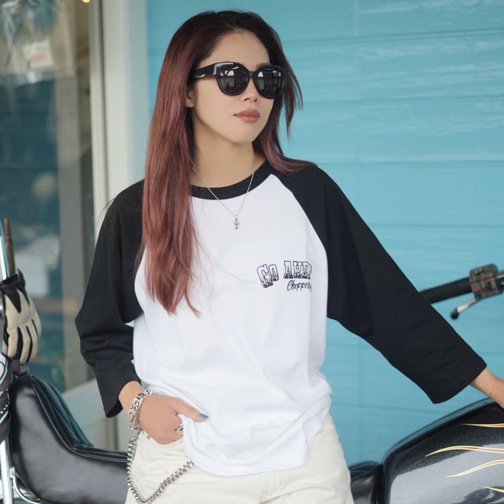 CHOPPERS RAGLAN 3/4 SLEEVES TEE