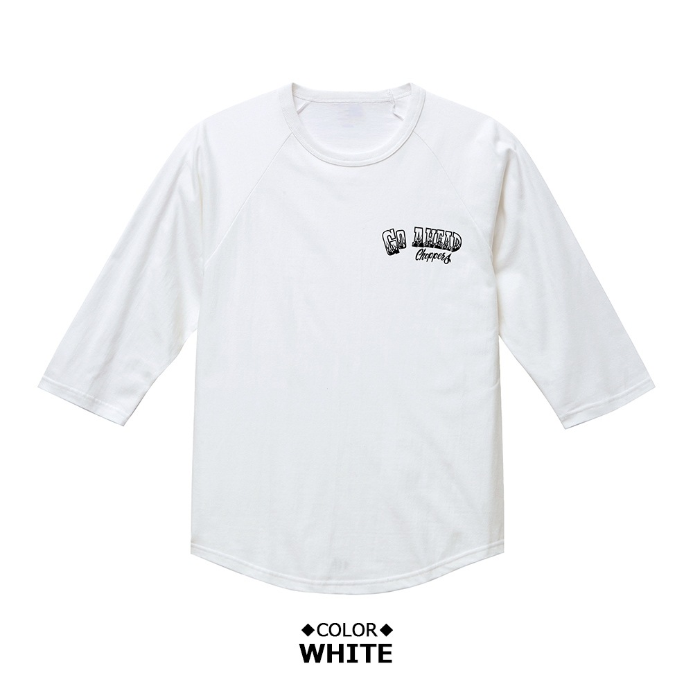 CHOPPERS RAGLAN 3/4 SLEEVES TEE