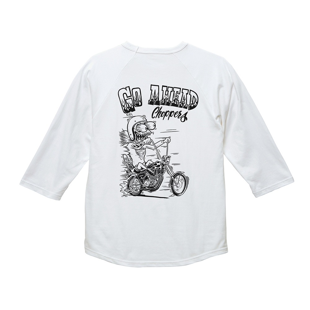 CHOPPERS RAGLAN 3/4 SLEEVES TEE