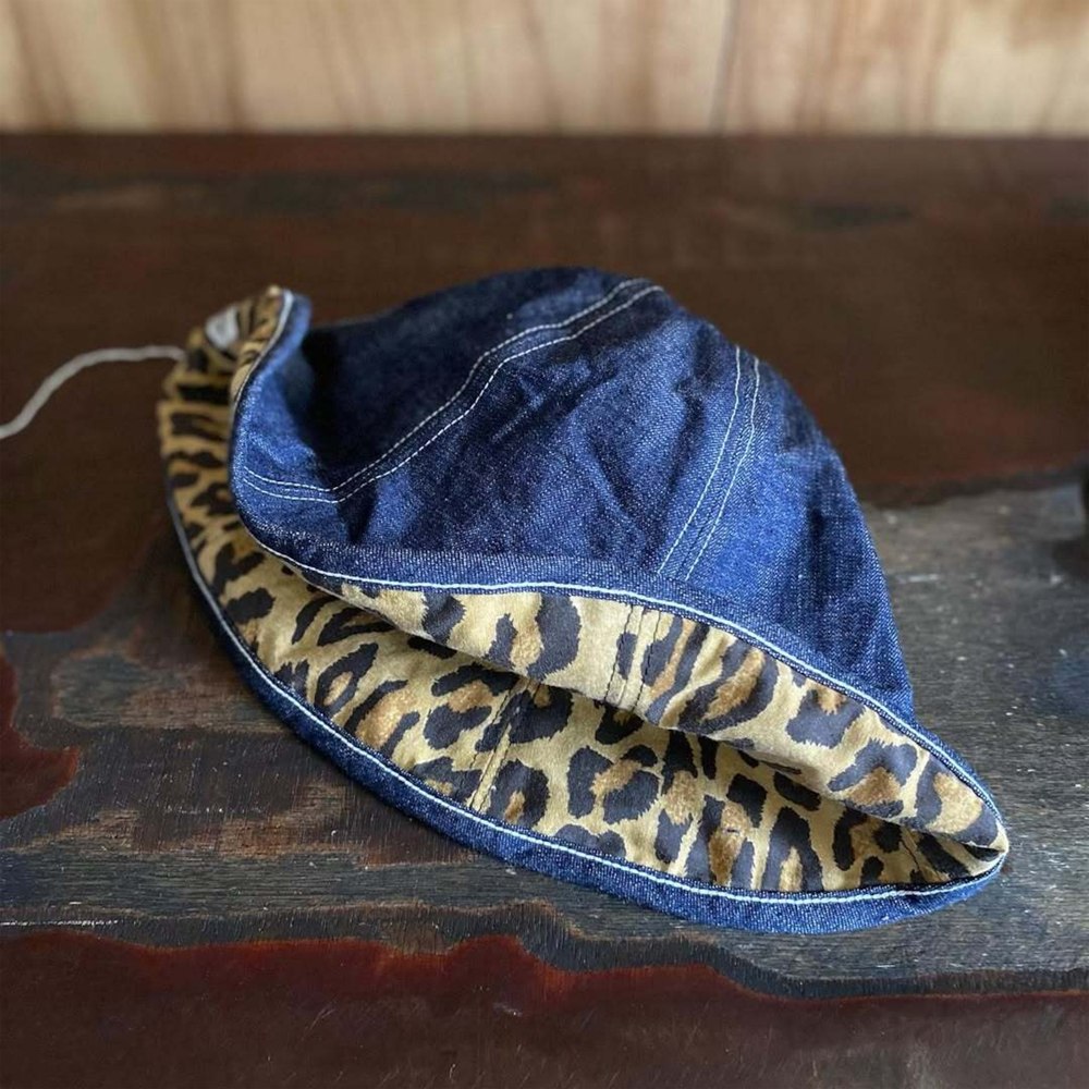 No.154 Ralph leopard / denim