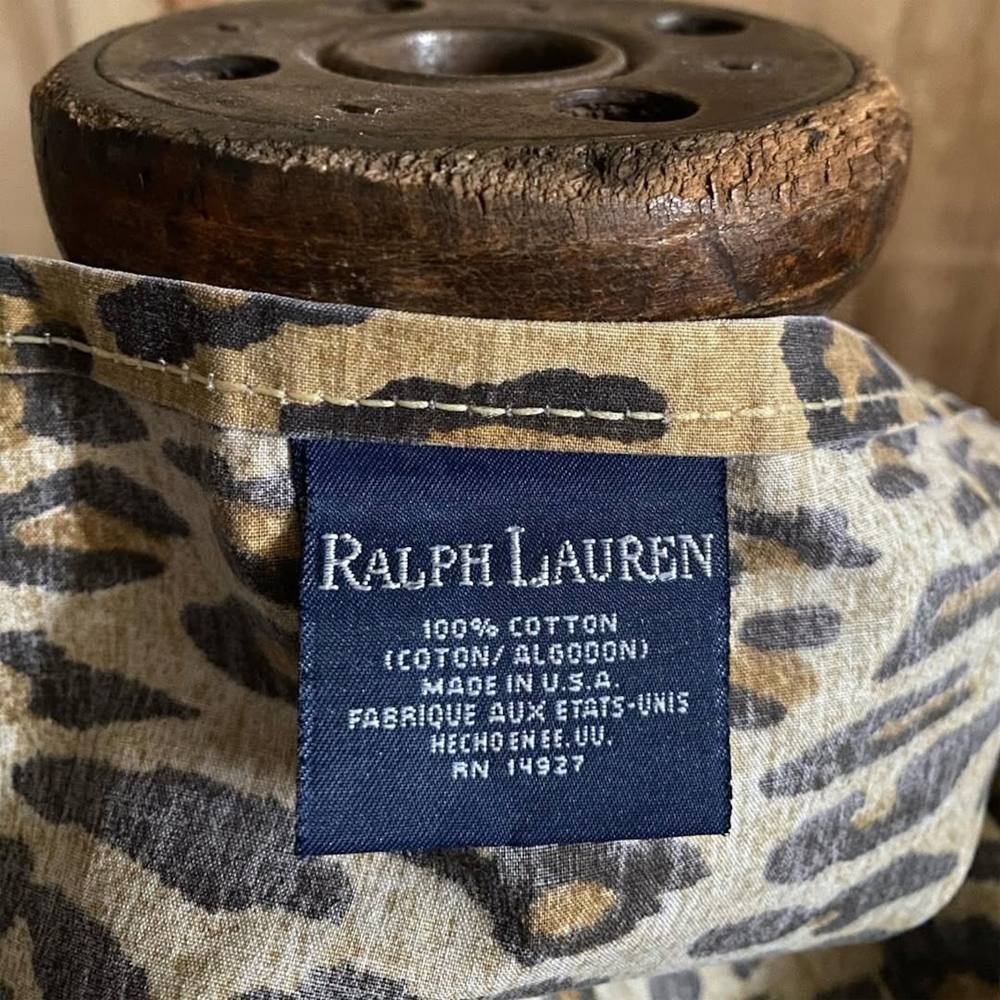 No.154 Ralph leopard / denim