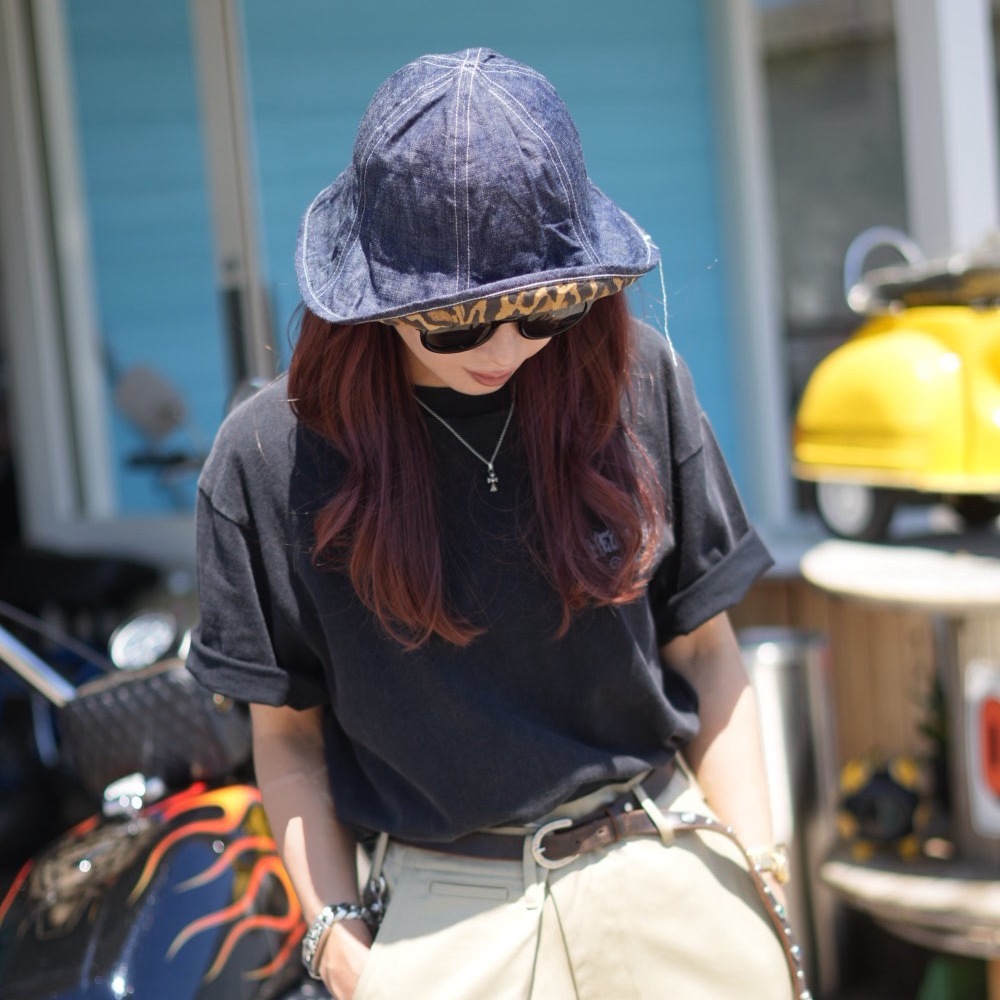 No.154 Ralph leopard / denim
