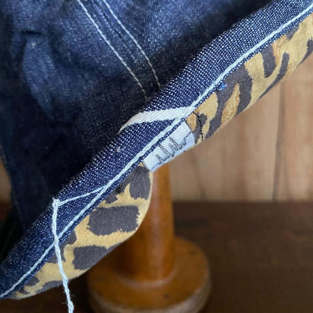 No.154 Ralph leopard / denim