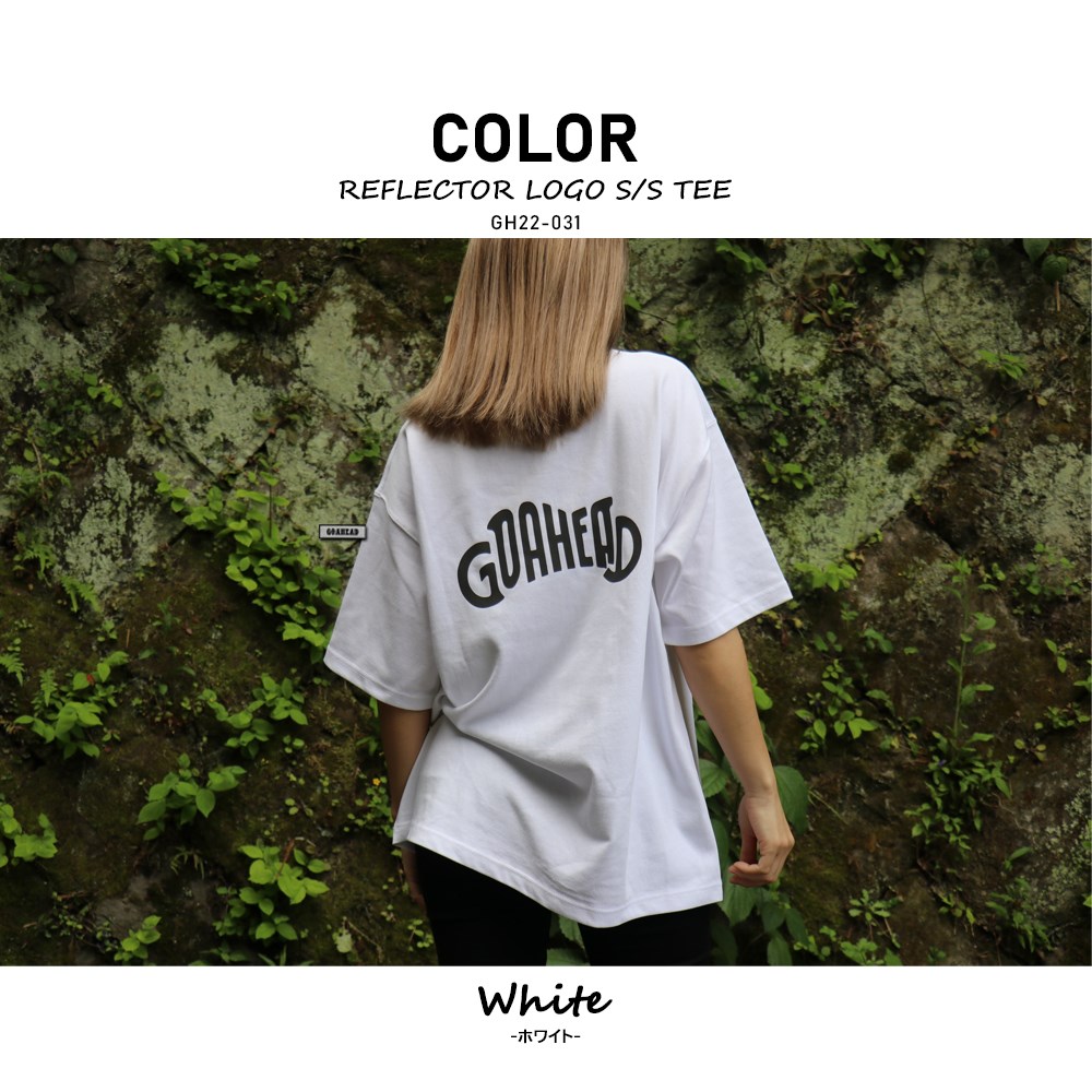 REFLECTOR LOGO S/S TEE [GOAHEAD/ゴーアヘッド]