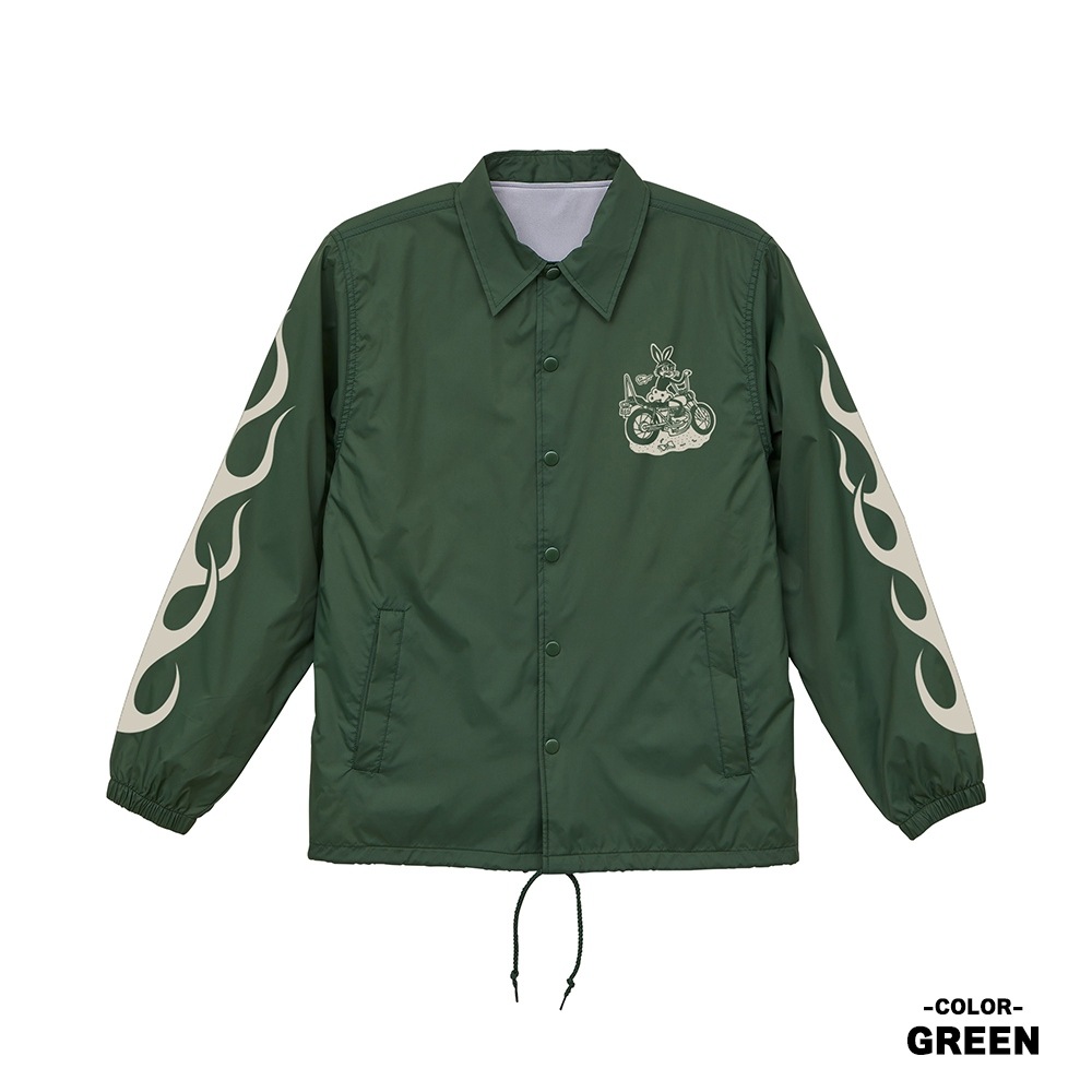 WHATEVER NYLON COACH JACKET