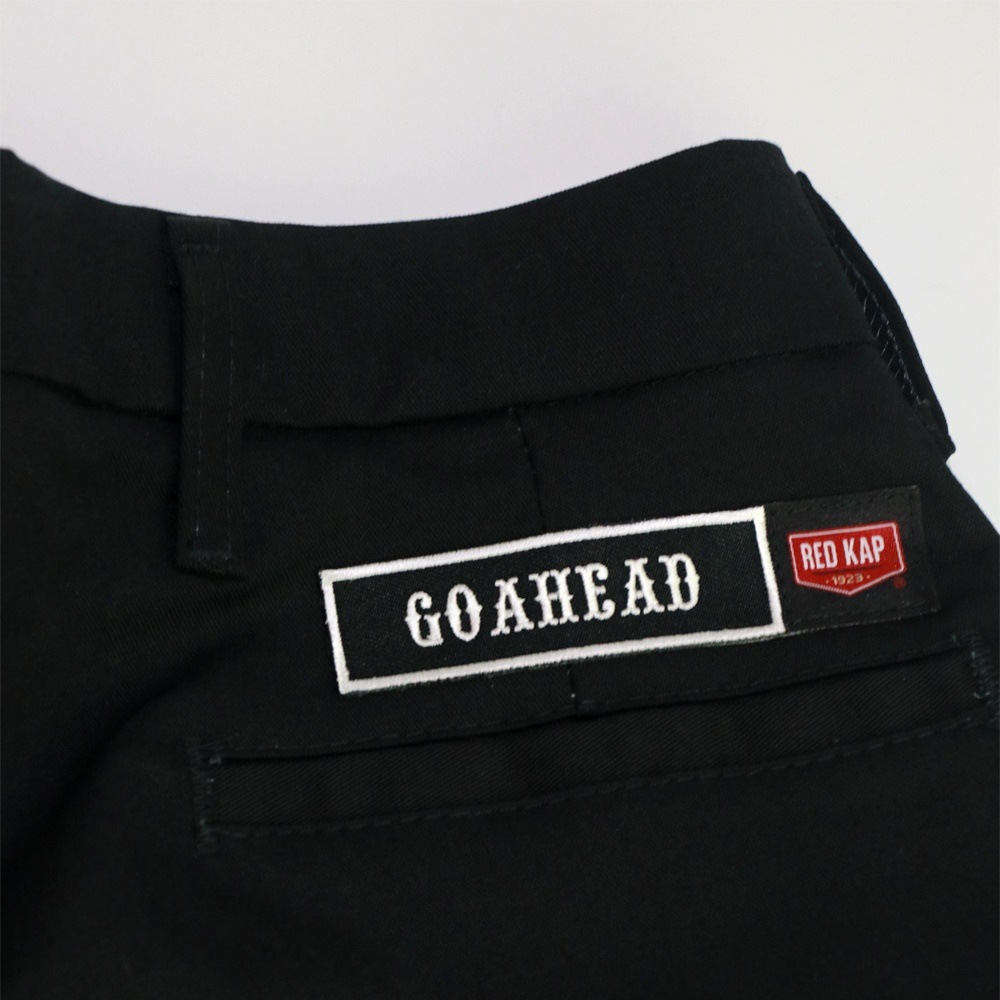GOAHEAD RED KAP WORK PANTS #BLACK [GOAHEAD/ゴーアヘッド]