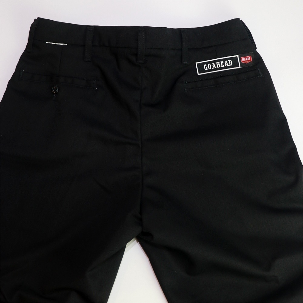 GOAHEAD RED KAP WORK PANTS #BLACK [GOAHEAD/ゴーアヘッド]