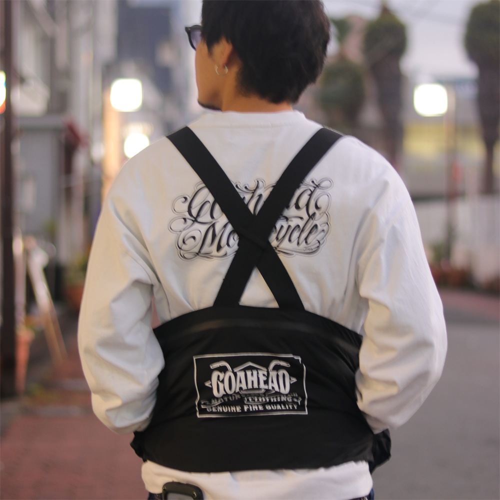 バイクウェア・装備 GOAHEAD ICON SCRIPT CN UTILITY VEST ICON C/N UTILITY VEST [GOAHEAD/ゴーアヘッド] | BRAND,GOAHEAD