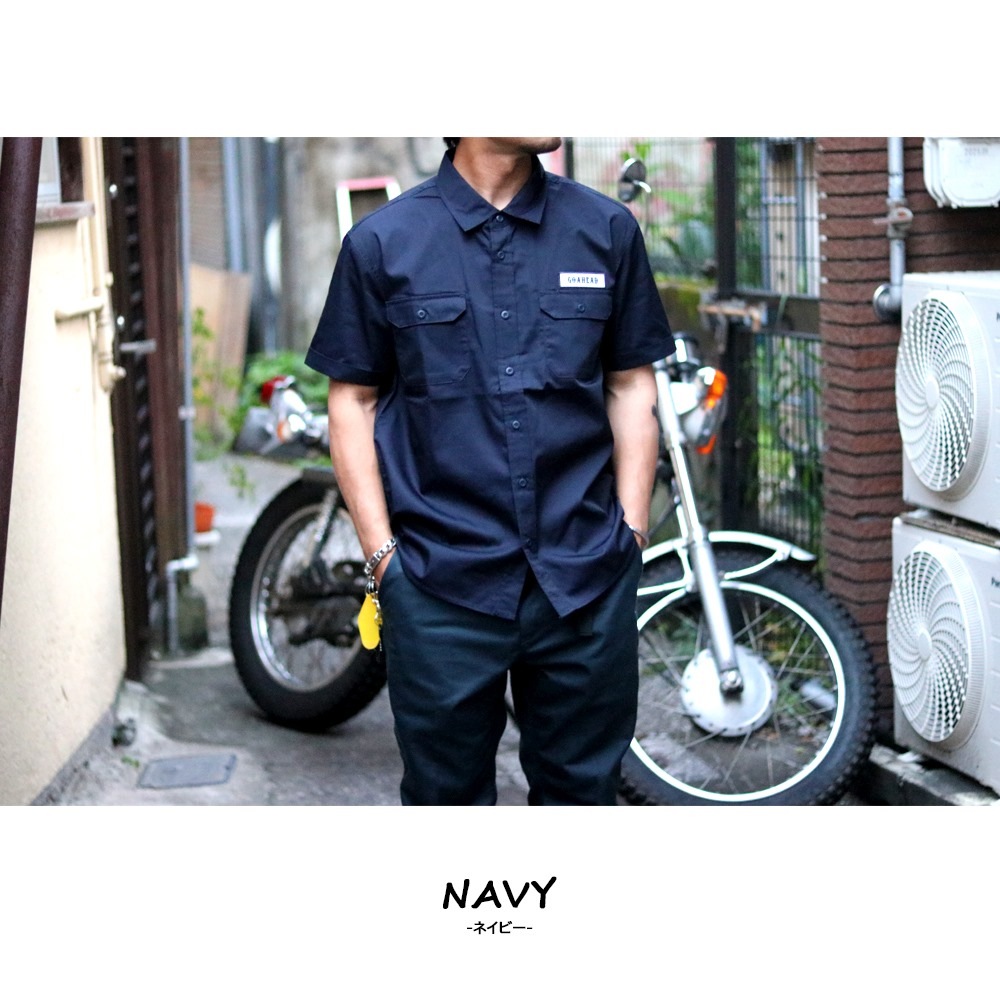 JUST WANNA RIDE T/C WORK SHIRT [GOAHEAD/ゴーアヘッド]