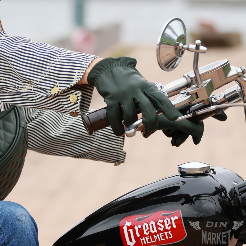 GMG-07 DEER SKIN GLOVE -SHORT WRIST-