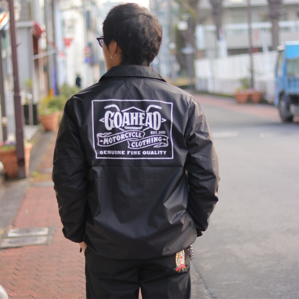 ICON NYLON COACH JACKET [GOAHEAD/ゴーアヘッド]