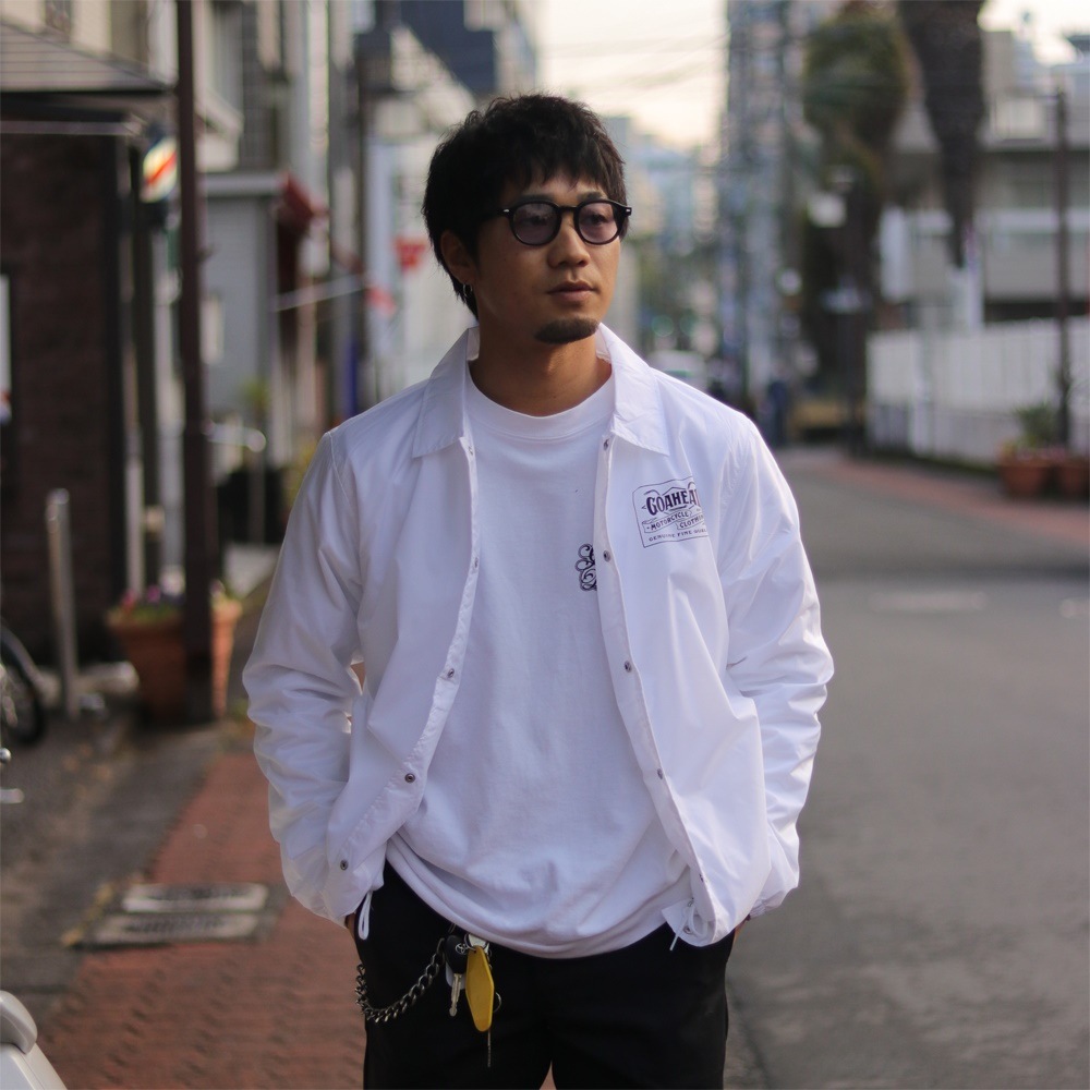 ICON NYLON COACH JACKET [GOAHEAD/ゴーアヘッド]
