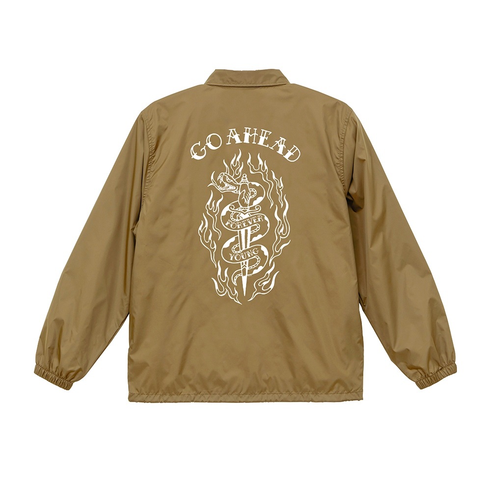 FOREVER YOUNG NYLON COACH JACKET