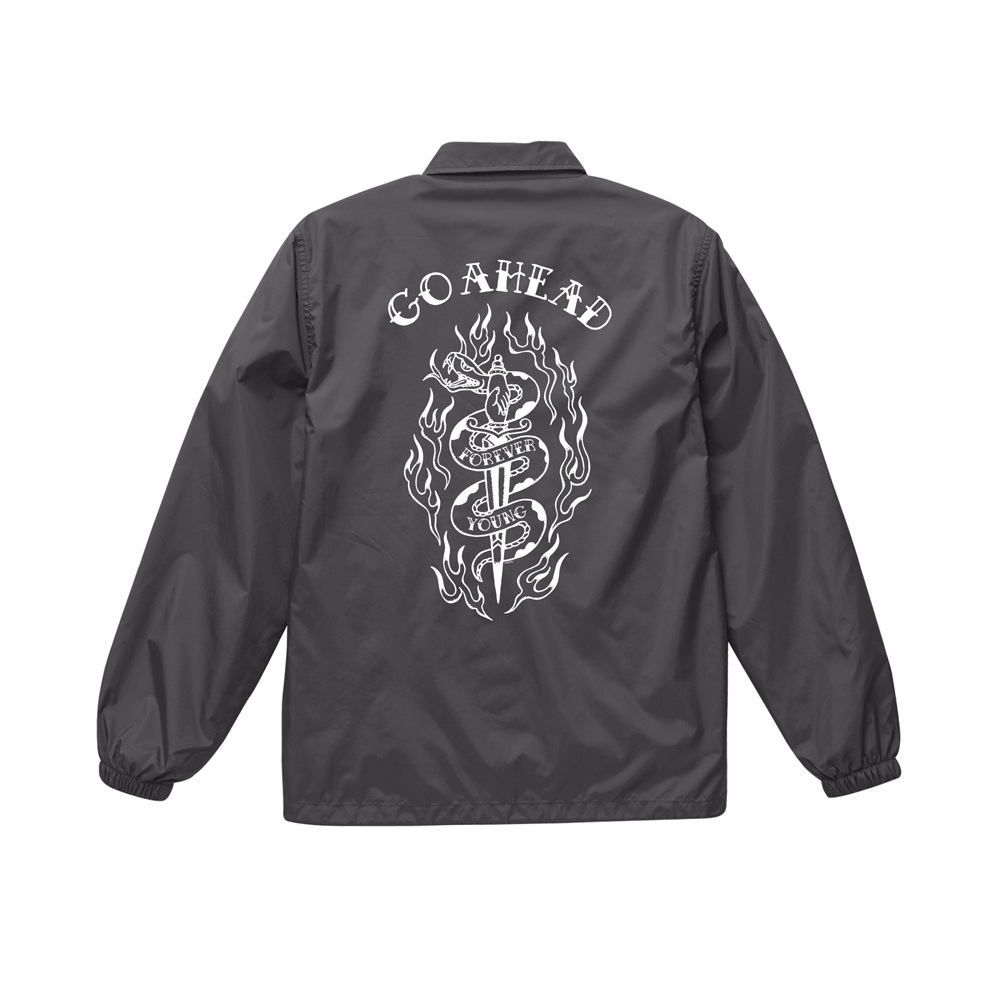 FOREVER YOUNG NYLON COACH JACKET